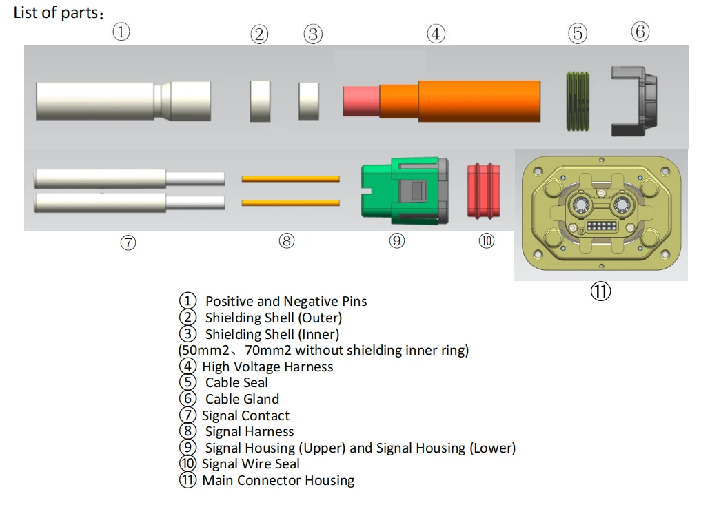 Exploded View-Receptacle Exploded View-Receptacle